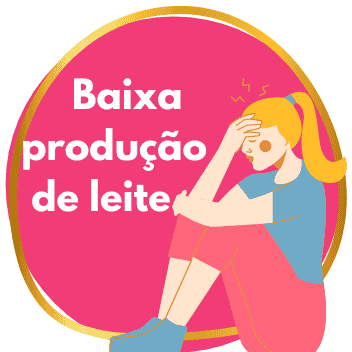 baixa produção de leite